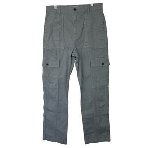 Madewell Charcoal Straight Leg Pants